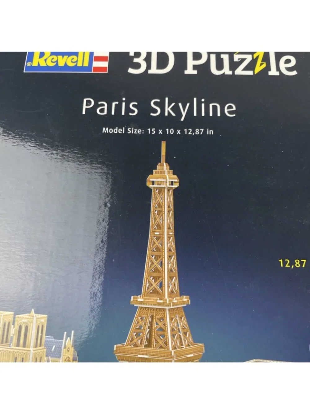 Revell 3D Puzzle Paris Skyline 114 Pieces Ages 10+